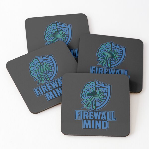 Item preview, Firewall Mind Cybersecurity Gift Hacker Humor Digital Security Design designed and sold by Ixnor.