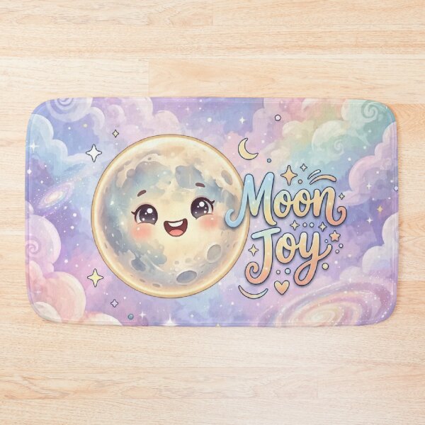 Item preview, Cute Smiling Moon Joy Cartoon Design designed and sold by Pure Craft.