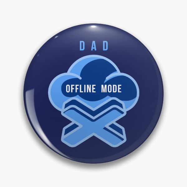 Item preview, Gift for dad - DAD OFFLINE MODE designed and sold by JurateArt-DK.