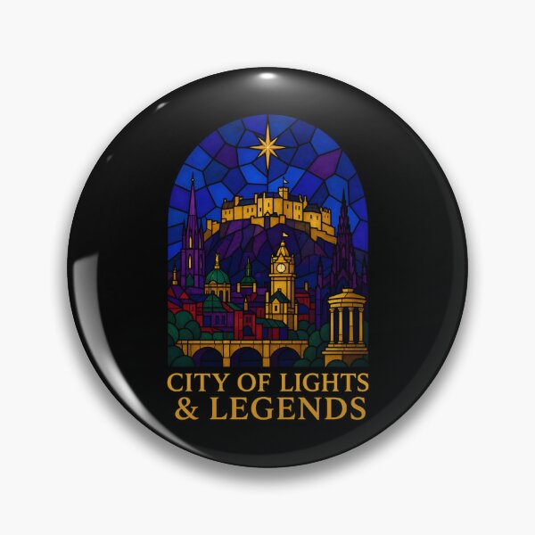 Item preview, Edinburgh City of Lights & Legends – Stained Glass designed and sold by Fenay Designs.