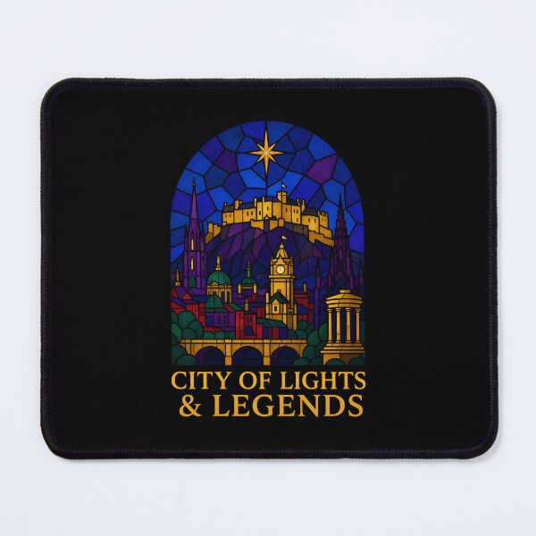 Item preview, Edinburgh City of Lights & Legends – Stained Glass designed and sold by Fenay Designs.