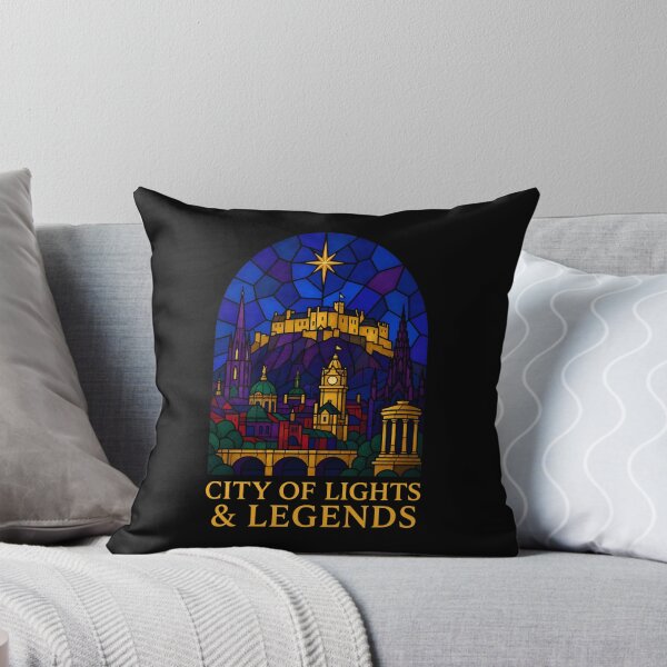 Item preview, Edinburgh City of Lights & Legends – Stained Glass designed and sold by Fenay Designs.