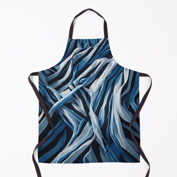 Item preview, Stripes in blue 2 designed and sold by blackwhiteblue.