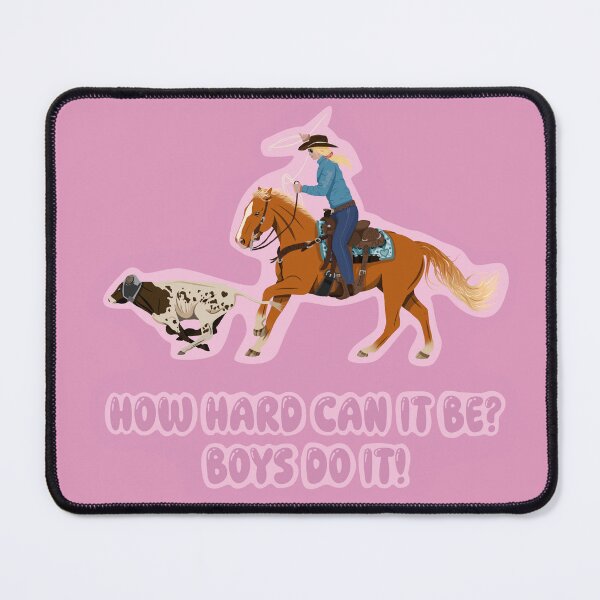 Item preview, How hard can it be? Boys do it! ROPING designed and sold by Kat Lisek.