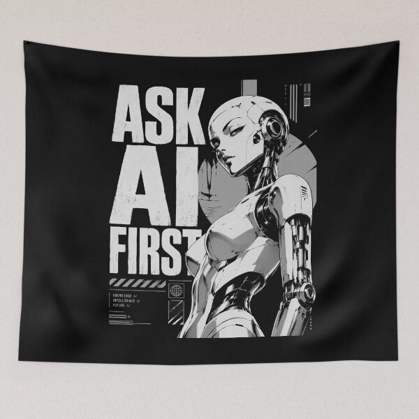 Item preview, AI Tesla Robot graphic | ai revolution robotics  designed and sold by TEEJAMBOREE.
