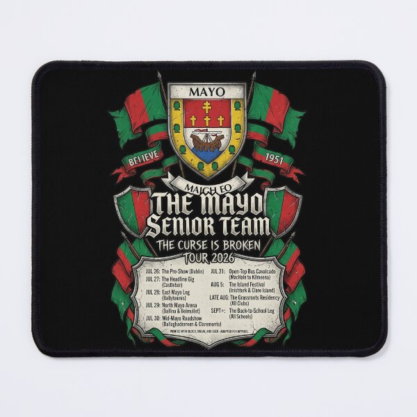 Item preview, Mayo Gaelic Football Victory Tour 2026 designed and sold by REAL IRISH GIFTS.