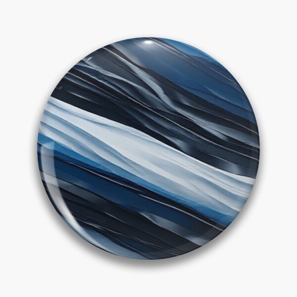 Item preview, Stripes in blue 3 designed and sold by blackwhiteblue.