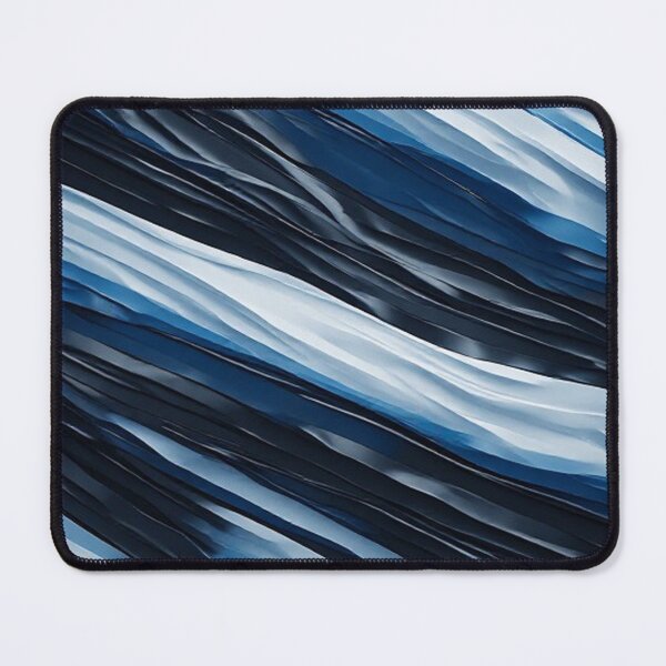 Item preview, Stripes in blue 3 designed and sold by blackwhiteblue.