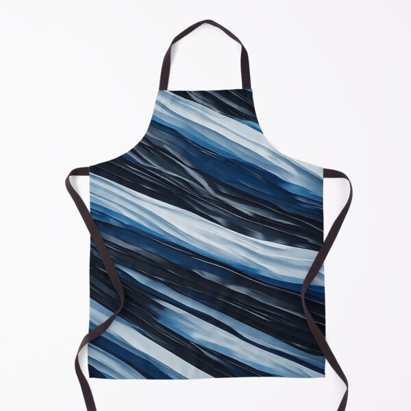 Item preview, Stripes in blue 3 designed and sold by blackwhiteblue.