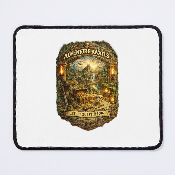Item preview, Adventure Awaits - Let The Quest Begin designed and sold by lovepower.