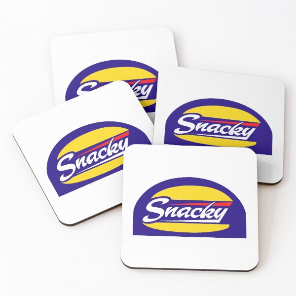 Item preview, Snacky Vintage Retro Snack Brand Logo designed and sold by Jeffclimbing.