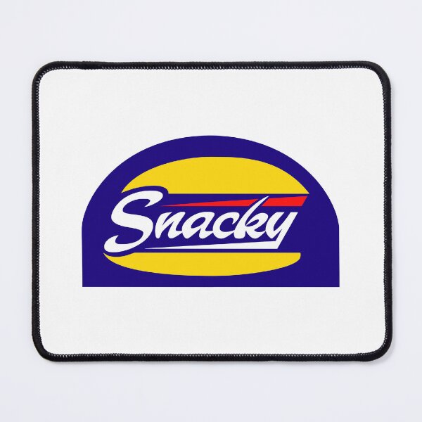 Item preview, Snacky Vintage Retro Snack Brand Logo designed and sold by Jeffclimbing.