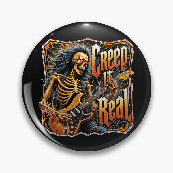 Item preview, Creep It Real - Skeleton Guitar Player designed and sold by Wilcox PhotoArt.