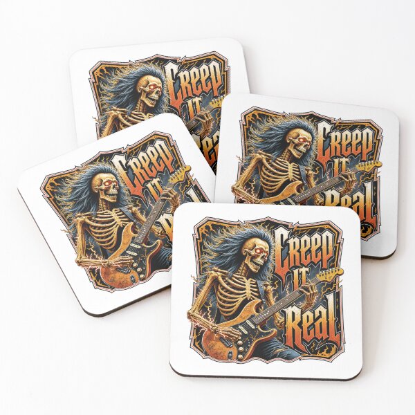 Item preview, Creep It Real - Skeleton Guitar Player designed and sold by Wilcox PhotoArt.