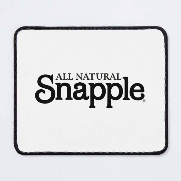 Item preview, Snapple All Natural Minimalist Dark Typography designed and sold by Jeffclimbing.