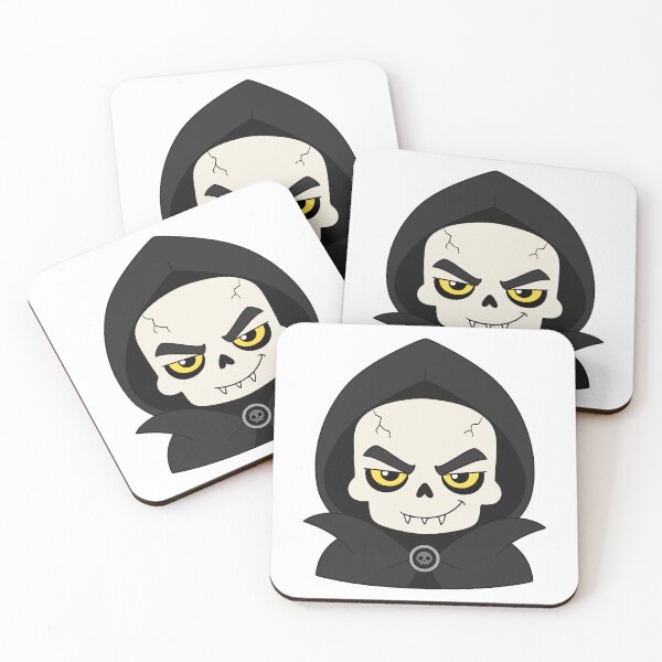 Item preview, Cute Grim Reaper Skull designed and sold by teeperfect.