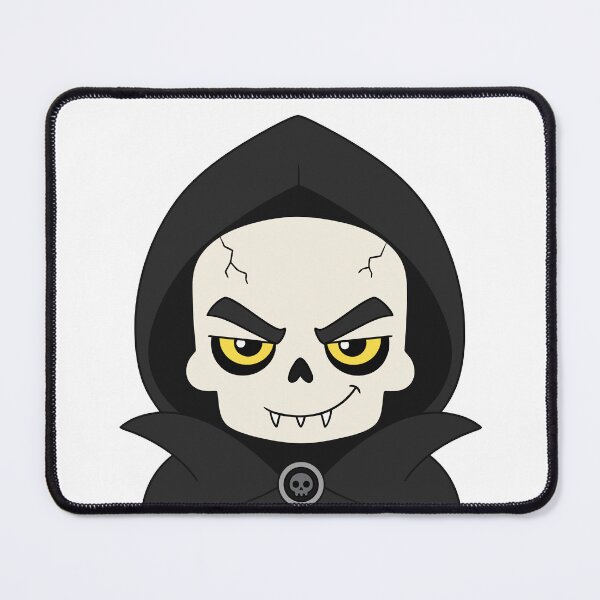 Item preview, Cute Grim Reaper Skull designed and sold by teeperfect.