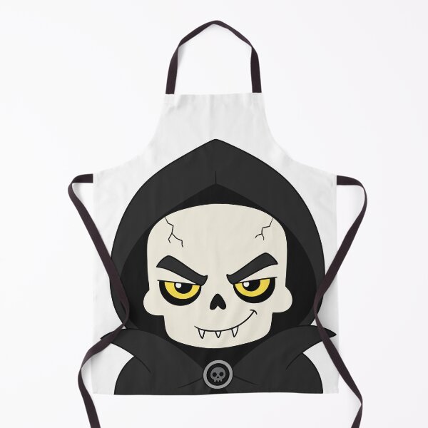 Item preview, Cute Grim Reaper Skull designed and sold by teeperfect.