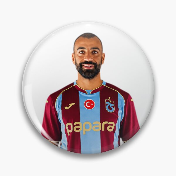 Item preview, Mohamed Salah in Trabzonspor Jersey | Photorealistic Studio Portrait PNG designed and sold by FlatInkStudio.