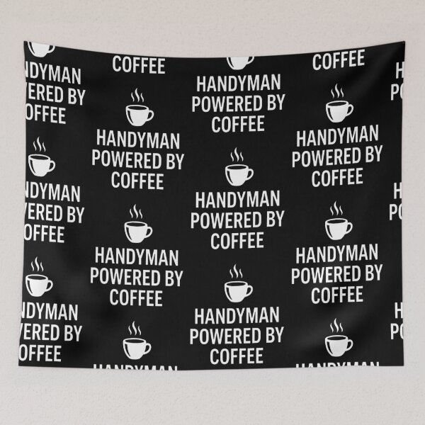 Item preview, Handyman powered by coffee designed and sold by Moka898.