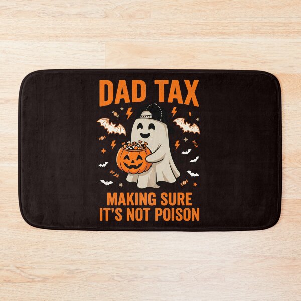 Item preview, Dad Tax Making Sure It's Not Poison Halloween Ghost Mens Boy designed and sold by w66aboo.