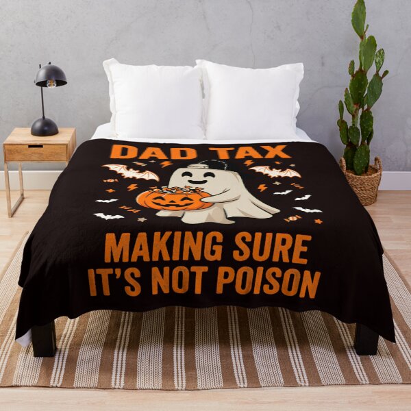Item preview, Dad Tax Making Sure It's Not Poison Halloween Ghost Mens Boy designed and sold by w66aboo.