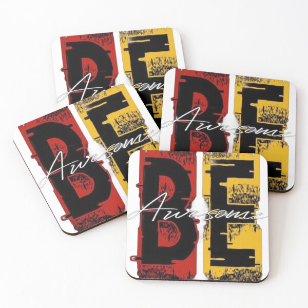 Item preview, Be Awesome With Your Life Bold Modern Typography Quote designed and sold by GlowAura7.