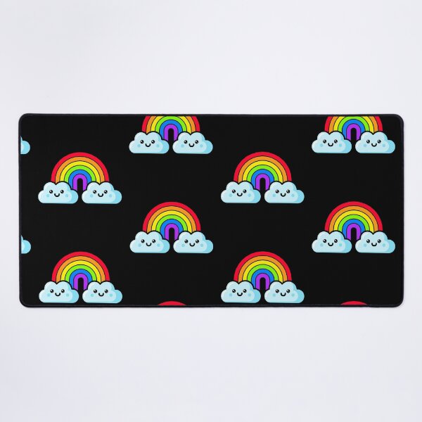 Item preview, Cute Rainbow Kawaii Cloud Illustration designed and sold by chaaval.