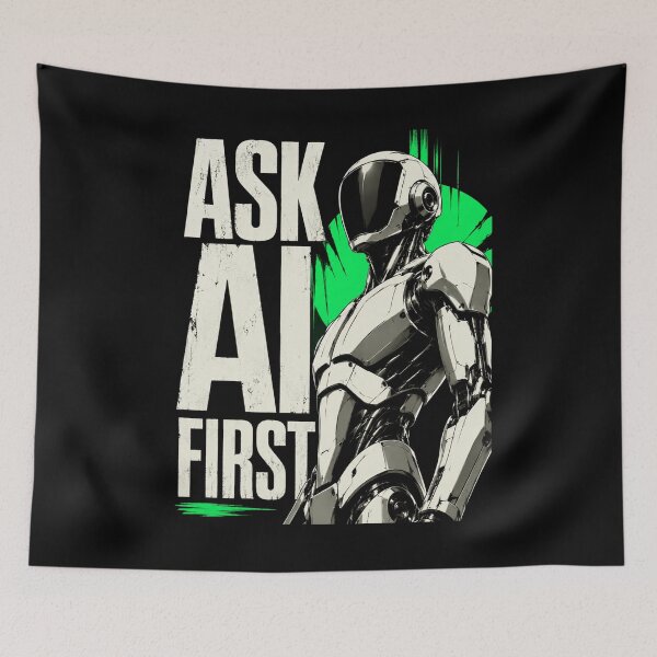 Item preview, AI Tesla Robot graphic | ai revolution robotics  designed and sold by TEEJAMBOREE.