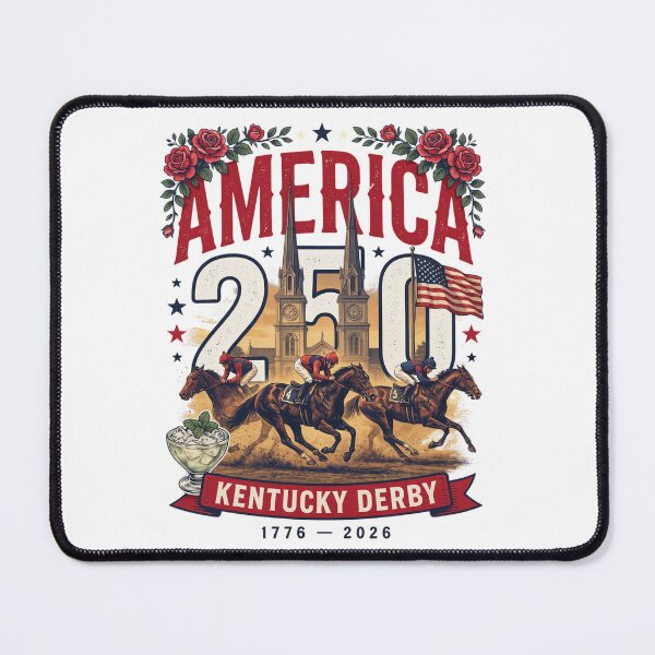 Item preview, America 250 Kentucky Derby T-Shirt | Louisville Horse Racing Patriotic 1776-2026 Tee v4 designed and sold by DarylWelsh2024.