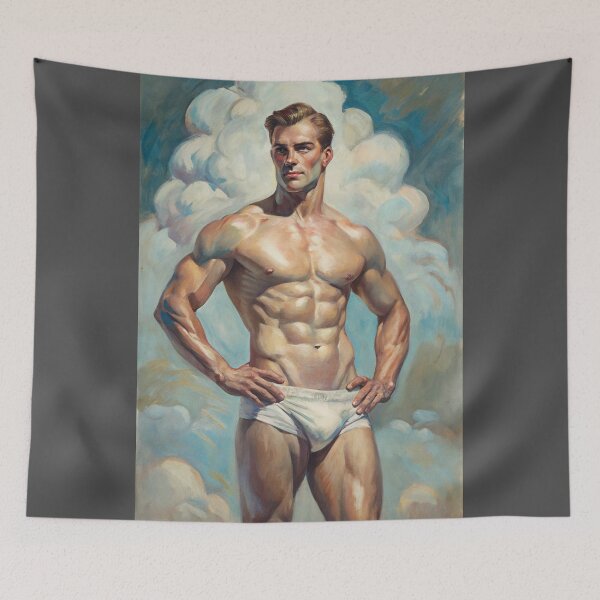 Item preview, Classic Hero - Vintage Style Aesthetic Art designed and sold by gayishdesign.