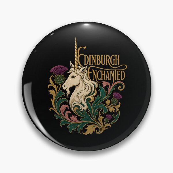 Artikelvorschau, Edinburgh Enchanted – Einhorn entworfen und verkauft von Fenay Designs.