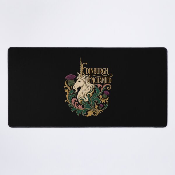 Item preview, Edinburgh Enchanted – Unicorn & Thistle Flourish designed and sold by Fenay Designs.