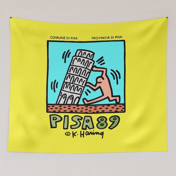 Item preview, Leanng Tower of Pisa - KH inspired Pop Art - Pisa 89 designed and sold by ZERO-MIND.