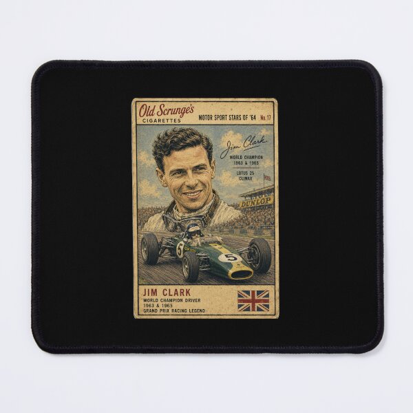 Item preview, Jim Clark - Trading Card designed and sold by halibutgoatramb.