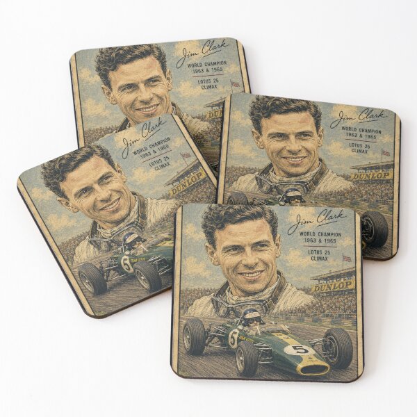 Item preview, Jim Clark - Trading Card designed and sold by halibutgoatramb.