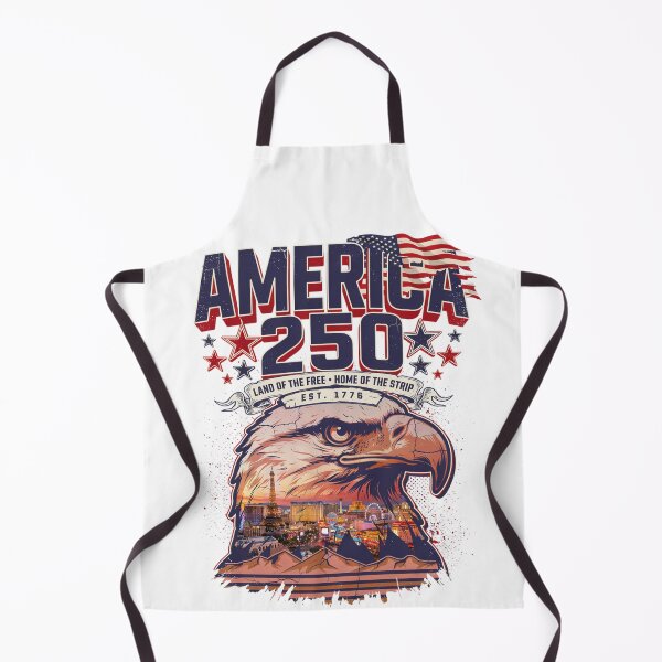 Item preview, America 250 Las Vegas T-Shirt | Nevada Skyline Patriotic 1776-2026 Tee v2 designed and sold by DarylWelsh2024.