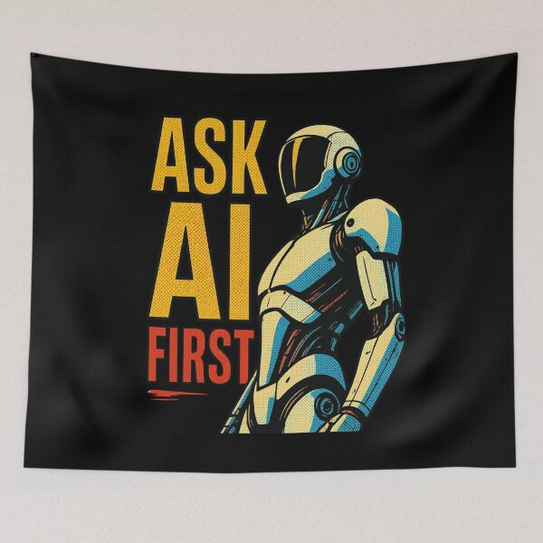 Item preview, AI Tesla Robot graphic | ai revolution robotics  designed and sold by TEEJAMBOREE.