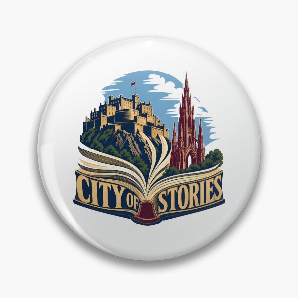 Item preview, Edinburgh: City of Stories – Castle Bookscape designed and sold by Fenay Designs.