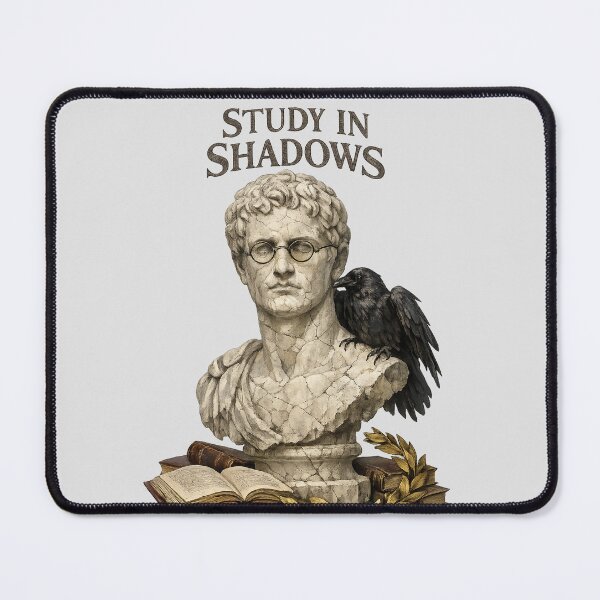 Item preview, Study in Shadows – Dark Academia Scholar Raven Design designed and sold by Arrow2025.