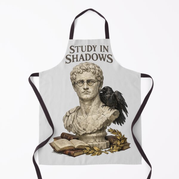 Item preview, Study in Shadows – Dark Academia Scholar Raven Design designed and sold by Arrow2025.