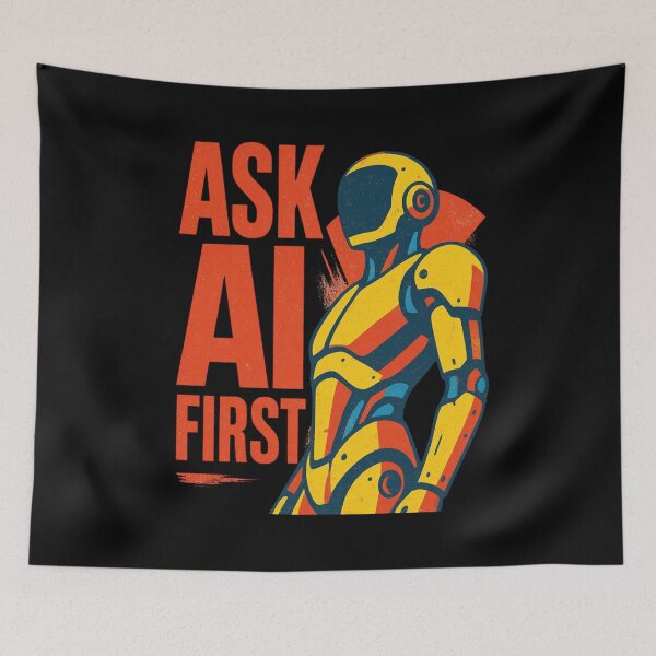Item preview, AI Tesla Robot graphic | ai revolution robotics  designed and sold by TEEJAMBOREE.