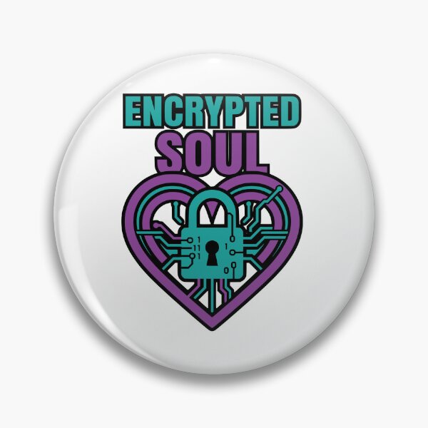 Item preview, Encrypted Soul Cybersecurity Introvert Developer Gift Tech Design designed and sold by Ixnor.