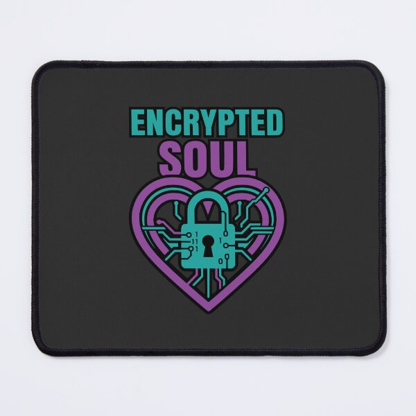 Item preview, Encrypted Soul Cybersecurity Introvert Developer Gift Tech Design designed and sold by Ixnor.