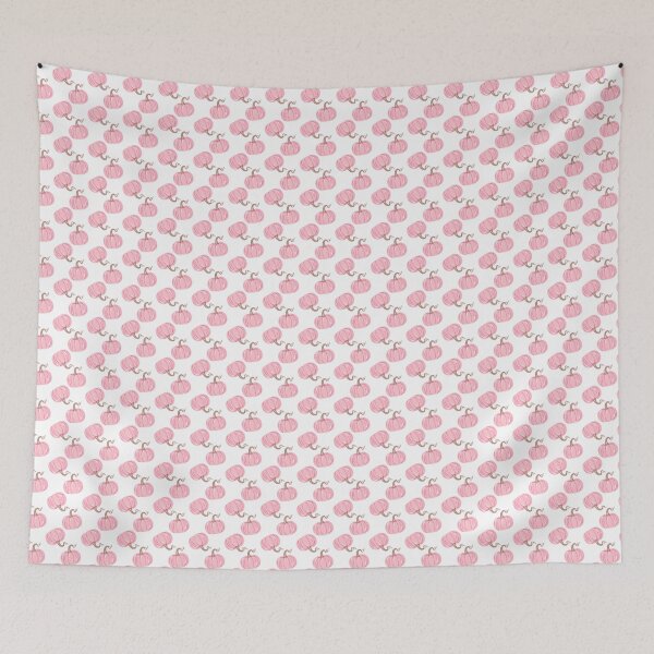 Item preview, Cute Pink Pumpkin Halloween Seamless Pattern | Kawaii Fall Autumn Design designed and sold by BigDigital.
