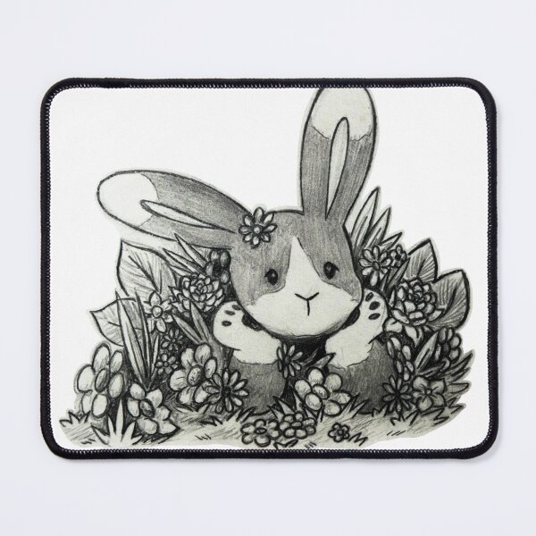 Item preview, Bunny with flowers designed and sold by Maria-Henriques.