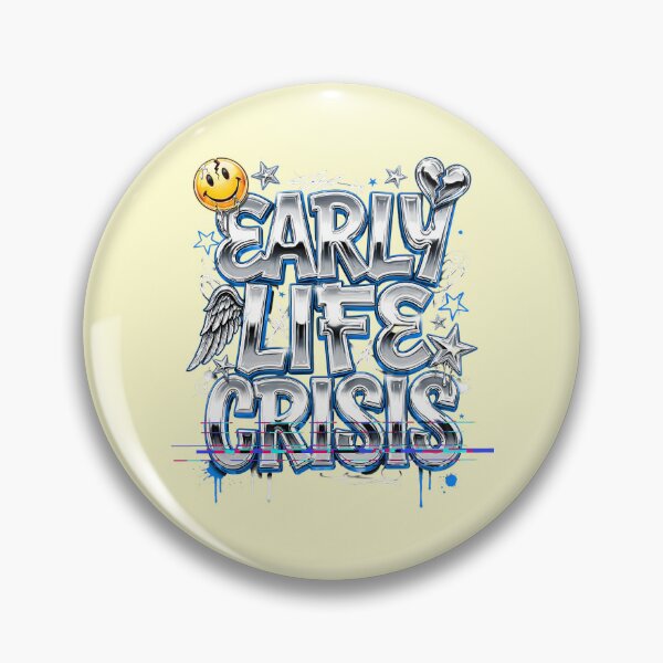 Item preview, Early Life Crisis Funny Quote Gen Z Humor designed and sold by Redgiant87x.