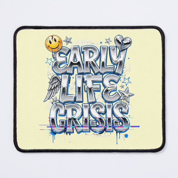 Item preview, Early Life Crisis Funny Quote Gen Z Humor designed and sold by Redgiant87x.