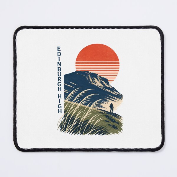 Item preview, Edinburgh High – Arthur's Seat Retro Hike designed and sold by Fenay Designs.
