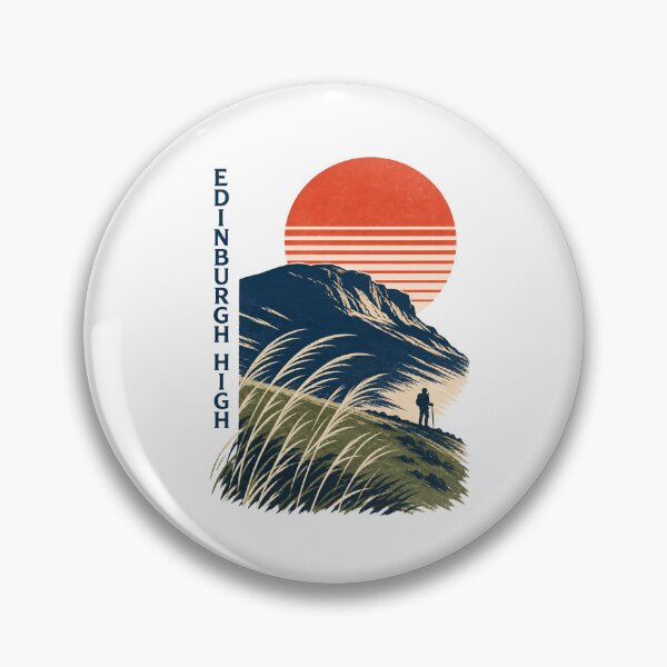 Item preview, Edinburgh High – Arthur's Seat Retro Hike designed and sold by Fenay Designs.